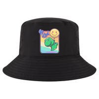 Be Kind Cute Happy TRex Dino Smiley Balloon Cool Comfort Performance Bucket Hat