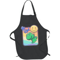 Be Kind Cute Happy TRex Dino Smiley Balloon Apron