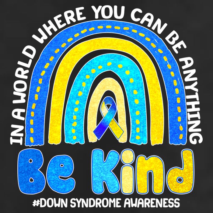 Be Kind Down Syndrome Awareness Rainbow Adult Drive Performance Visor