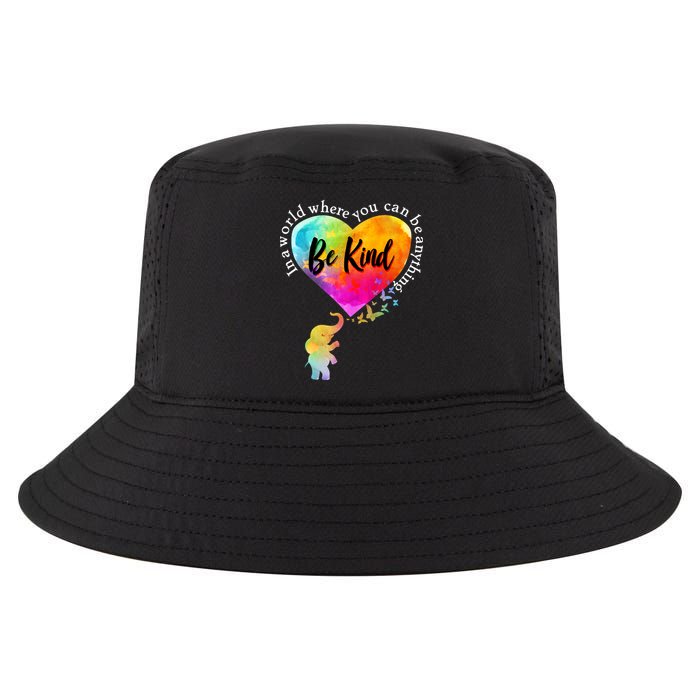 Be Kind Elephant Heart Cool Comfort Performance Bucket Hat