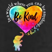 Be Kind Elephant Heart Cool Comfort Performance Bucket Hat