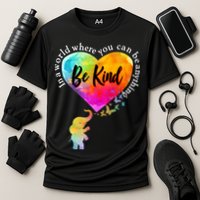 Be Kind Elephant Heart Cooling Performance Crew T-Shirt
