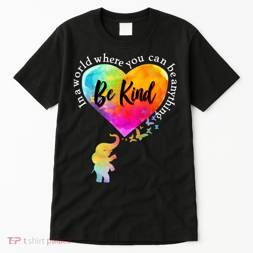 Be Kind Elephant Heart Tall T-Shirt