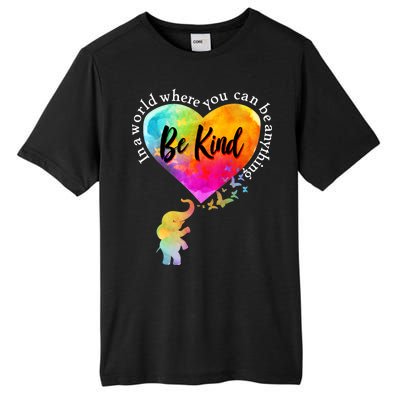 Be Kind Elephant Heart Tall Fusion ChromaSoft Performance T-Shirt