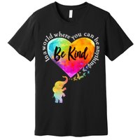 Be Kind Elephant Heart Premium T-Shirt