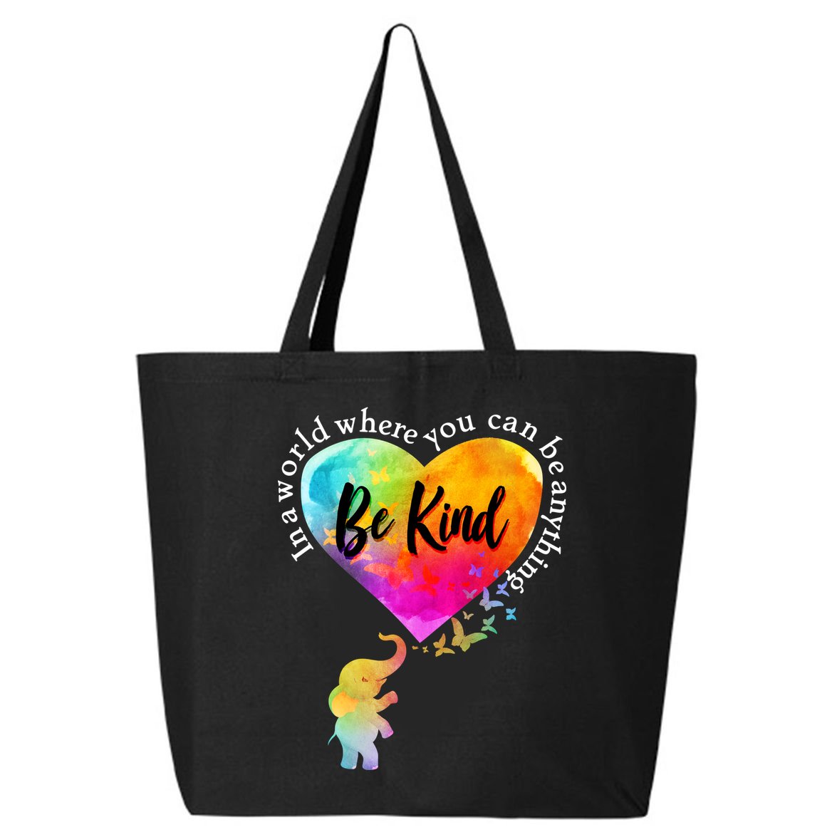 Be Kind Elephant Heart 25L Jumbo Tote