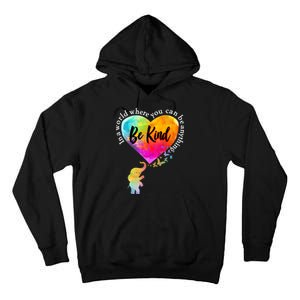 Be Kind Elephant Heart Tall Hoodie