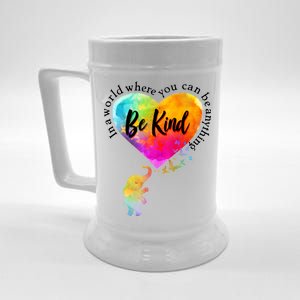 Be Kind Elephant Heart Beer Stein