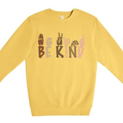 Be Kind Melanin Premium Crewneck Sweatshirt