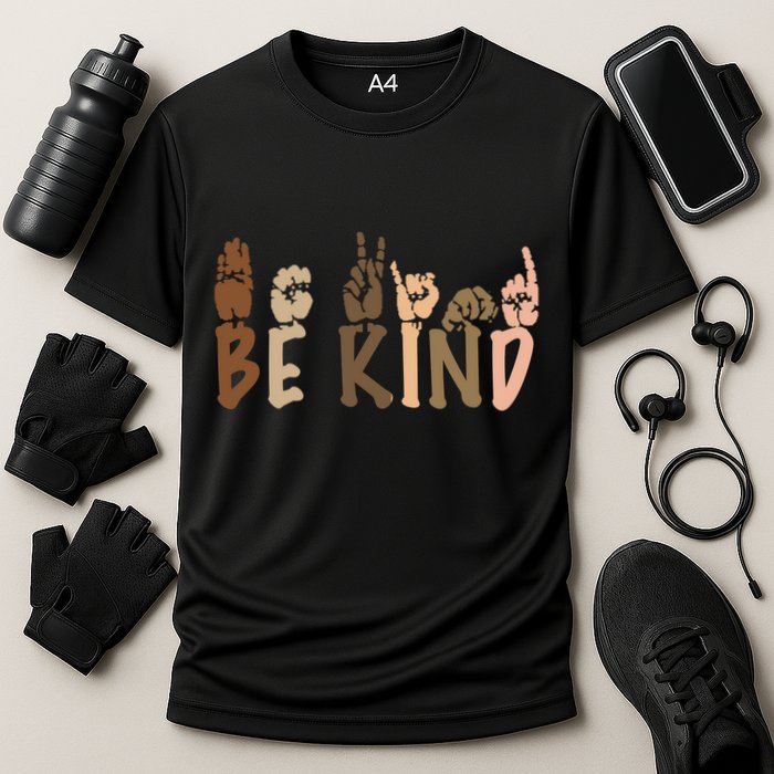 Be Kind Melanin Cooling Performance Crew T-Shirt