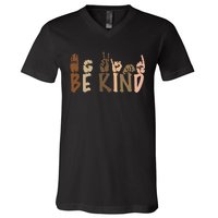 Be Kind Melanin V-Neck T-Shirt