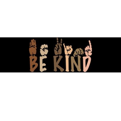 Be Kind Melanin Bumper Sticker