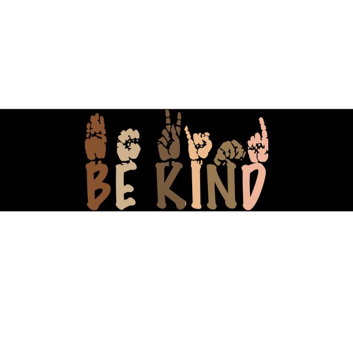 Be Kind Melanin Bumper Sticker