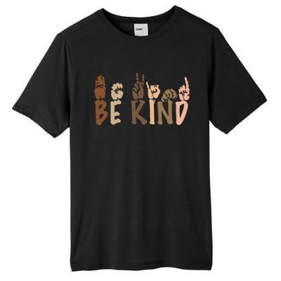 Be Kind Melanin Tall Fusion ChromaSoft Performance T-Shirt