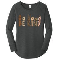 Be Kind Melanin Women's Perfect Tri Tunic Long Sleeve Shirt