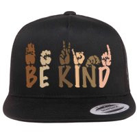 Be Kind Melanin Flat Bill Trucker Hat