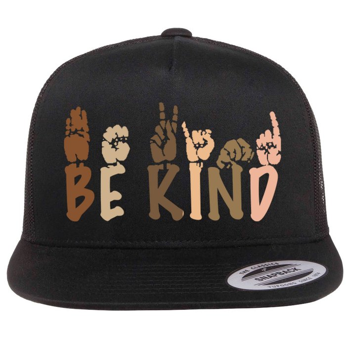 Be Kind Melanin Flat Bill Trucker Hat