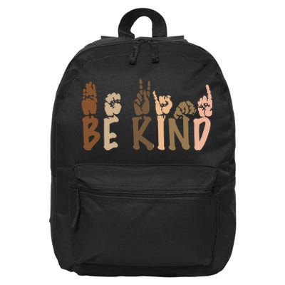 Be Kind Melanin 16 in Basic Backpack