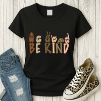 Be Kind Melanin Womens T-Shirt