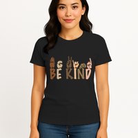 Be Kind Melanin Womens T-Shirt