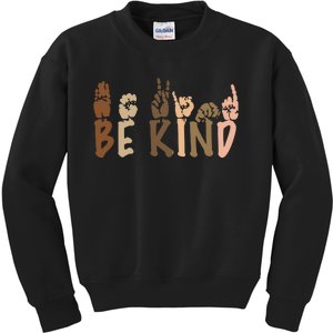 Be Kind Melanin Kids Sweatshirt