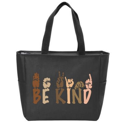 Be Kind Melanin Zip Tote Bag