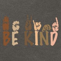 Be Kind Melanin Cotton Canvas Backpack