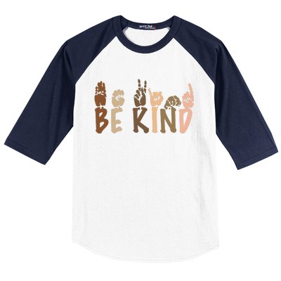 Be Kind Melanin Baseball Sleeve Shirt