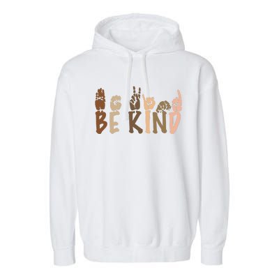 Be Kind Melanin Garment-Dyed Fleece Hoodie