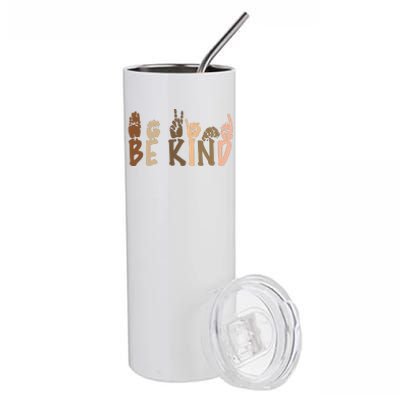 Be Kind Melanin Stainless Steel Tumbler