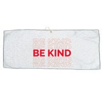 Be Kind Repeat Large Microfiber Waffle Golf Towel