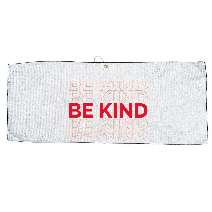 Be Kind Repeat Large Microfiber Waffle Golf Towel