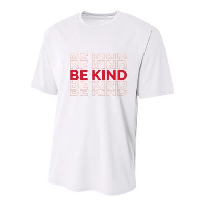 Be Kind Repeat Youth Performance Sprint T-Shirt