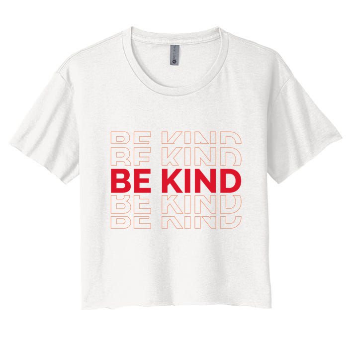 Be Kind Repeat Crop Top