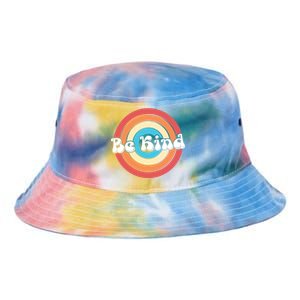 Be Kind Retro Emblem Tie Dye Newport Bucket Hat