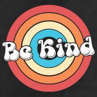 Be Kind Retro Emblem Cool Comfort Performance Bucket Hat