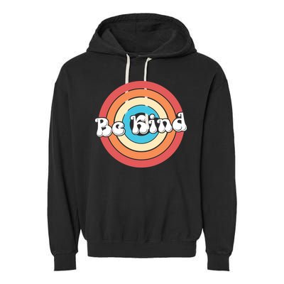 Be Kind Retro Emblem Garment-Dyed Fleece Hoodie