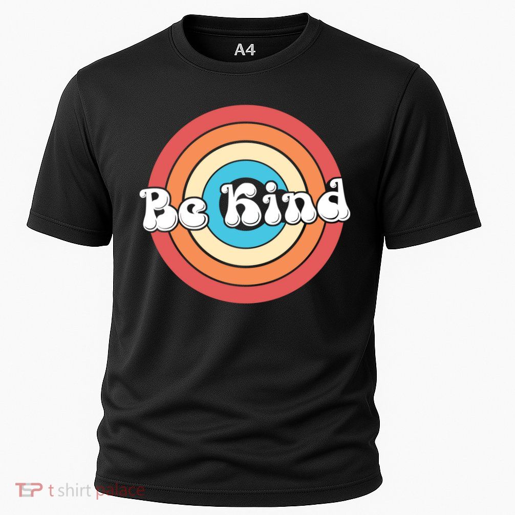Be Kind Retro Emblem Cooling Performance Crew T-Shirt