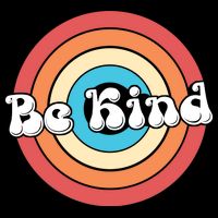 Be Kind Retro Emblem Apron