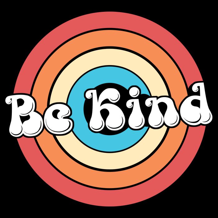 Be Kind Retro Emblem Apron