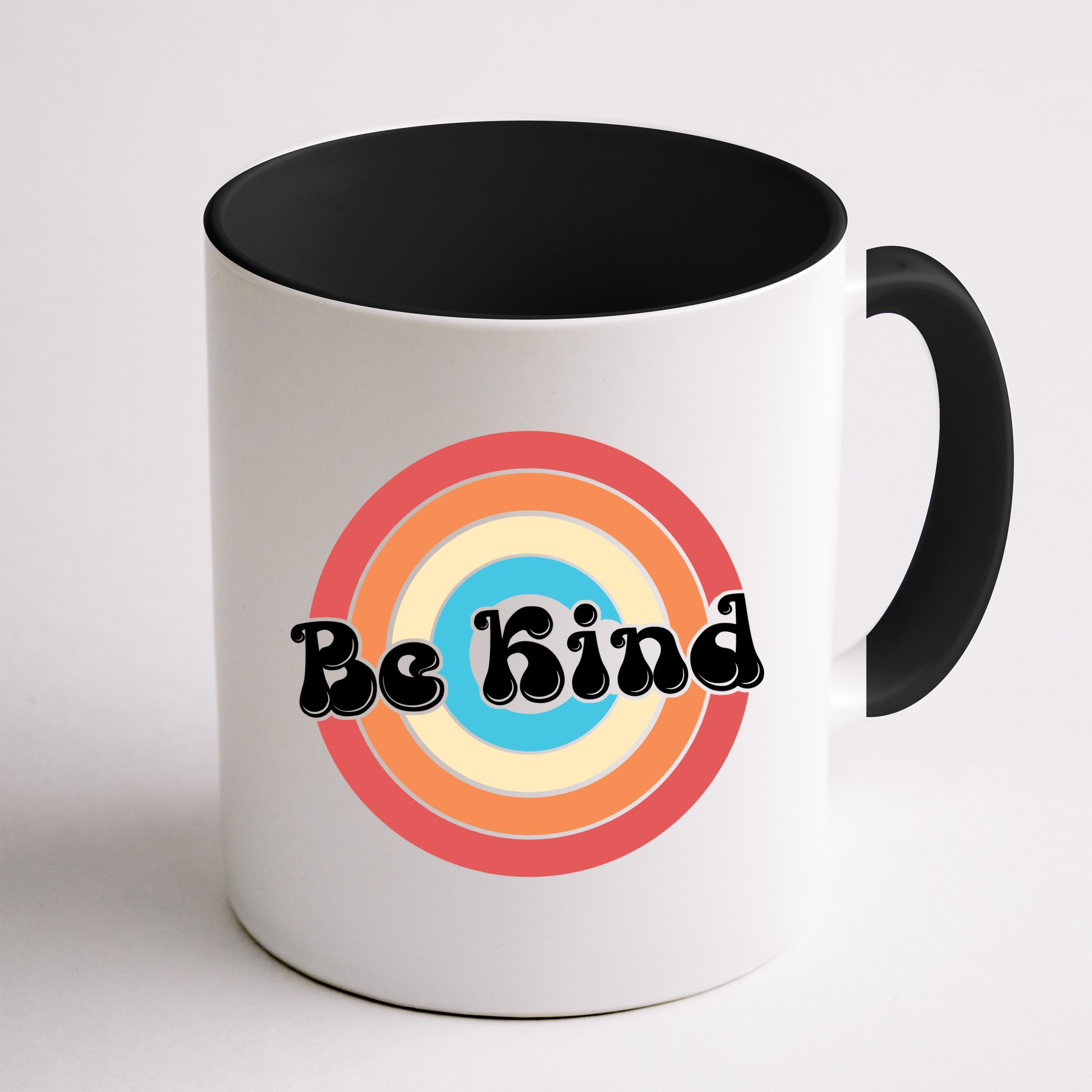 Be Kind Retro Emblem Mug