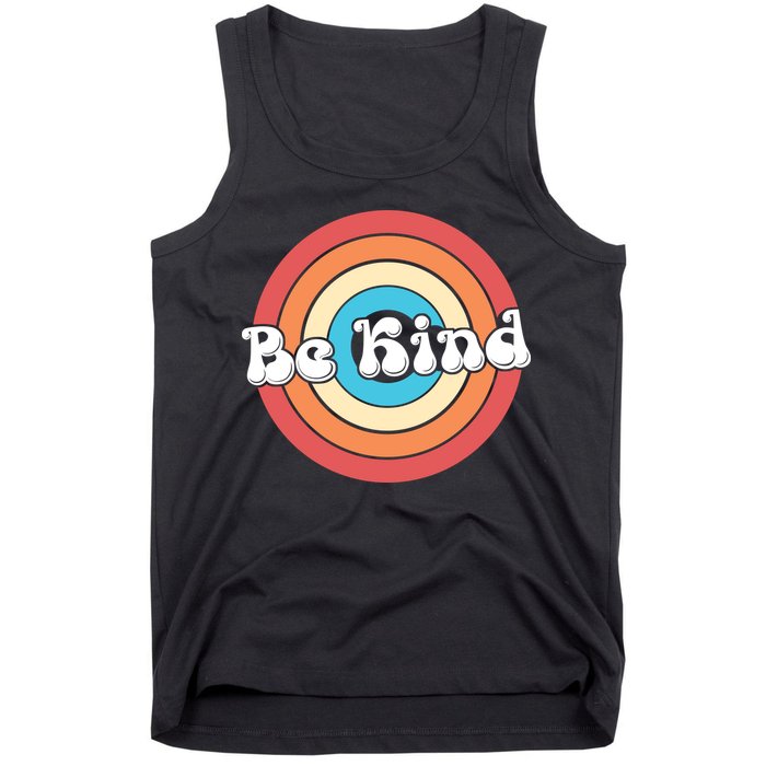 Be Kind Retro Emblem Tank Top