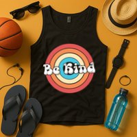 Be Kind Retro Emblem Tank Top
