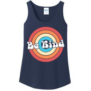 Be Kind Retro Emblem Ladies Essential Tank