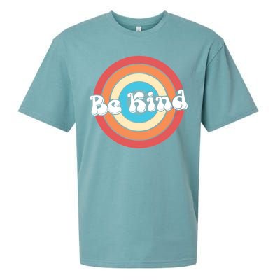 Be Kind Retro Emblem Sueded Cloud Jersey T-Shirt