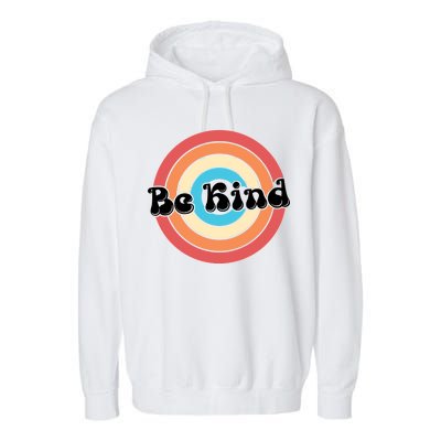 Be Kind Retro Emblem Garment-Dyed Fleece Hoodie