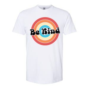 Be Kind Retro Emblem Softstyle CVC T-Shirt