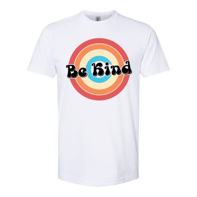 Be Kind Retro Emblem Softstyle CVC T-Shirt