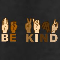 Be Kind Sign Language Cool Comfort Performance Bucket Hat