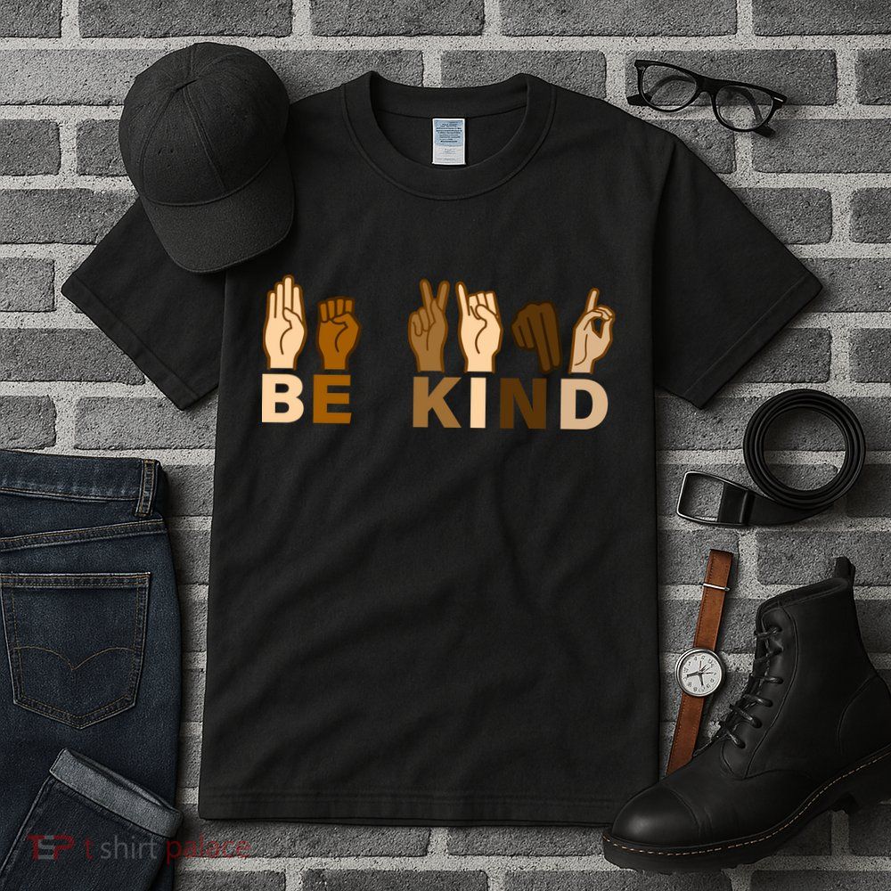 Be Kind Sign Language Tall T-Shirt